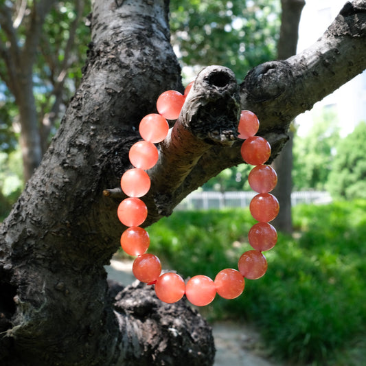 Cherry Red Nanhong Agate | The Flame of Vitality