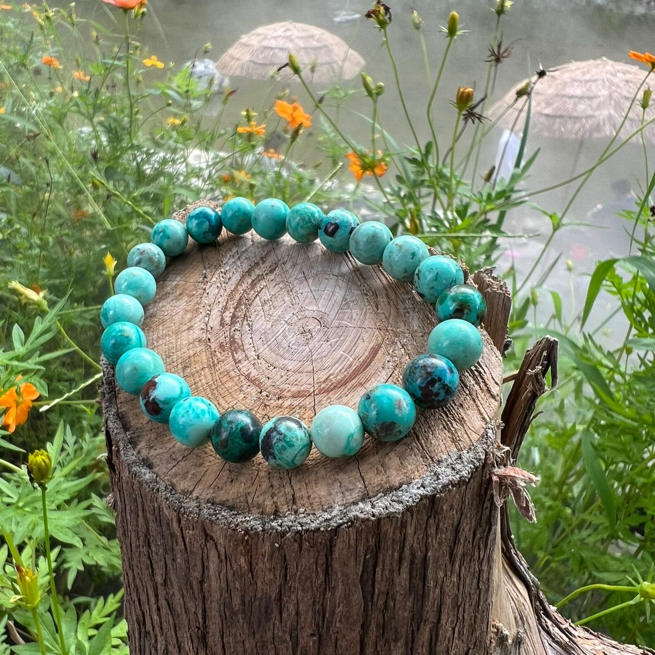 Natural Turquoise Bracelet-8mm